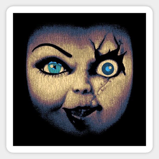 Bride of Chucky, Childs of Play Sticker by Suka Gitarsar